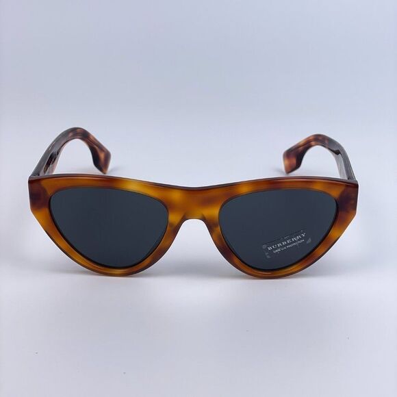 Burberry BE4285 379487 Sunglasses Havana Grey Irregular Women - Picture 4 of 8